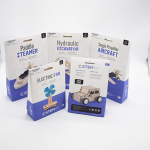 Wissenschaftliches Experiment handbetriebener Generator Schüler Technologie Produktion Entwickeln Kinder kreative Erfindung handgefertigte Spielzeuge - Product Image 1