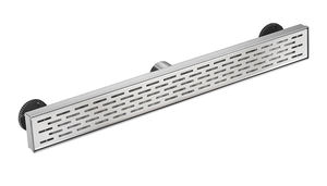 Drain de sol de salle de bain en acier inoxydable SUS304, drain de douche linéaire rectangulaire de 12 pouces, canal de douche - Product Image 3