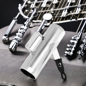 Shaker <span class=keywords><strong>Guiro</strong></span> Profesional para Acompañamiento de Banda, <span class=keywords><strong>Instrumento</strong></span> de Percusión Latina de Acero Inoxidable, Hecho en China CN - Product Image 2
