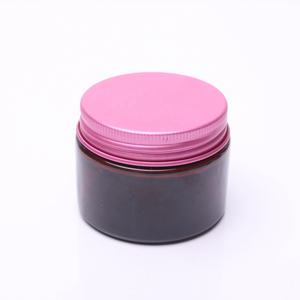 ขวดแก้วเปล่าสีอำพันใส1ออนซ์2ออนซ์4ออนซ์8ออนซ์พร้อมฝาโลหะสีเงินสีทองสีดำสีขาว - Product Image 4