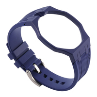 Correa de Reloj Ajustable de Biocerámica + Fluoroelastómero de Lujo para Ap y S-Watch