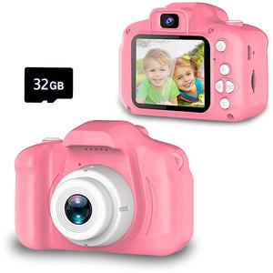 Mini cámara de juguete de 2,0 "HD LCD para niños, Mini Cámara Digital de vídeo musical para niños con juegos de rompecabezas - Product Image 2
