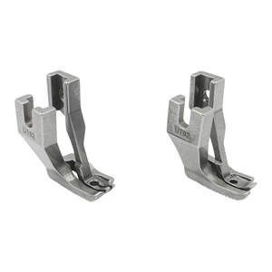 Prensatelas plano de doble cara U192 U193 de acero inoxidable para materiales gruesos, piezas de equipos de procesamiento de prendas para máquinas de coser - Product Image 1