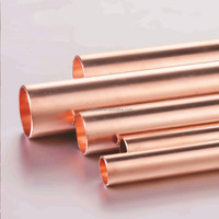 Tube capillaire en cuivre micro-tubulaire OD 3mm 4mm 5mm, paroi 0.4mm 0.6mm, bobine souple pour ligne de réfrigérant de réfrigérateur et climatisation