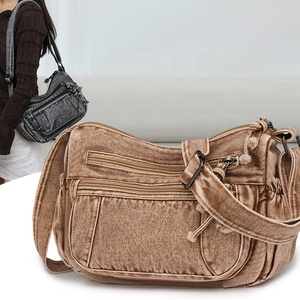 Borsa a <span class=keywords><strong>tracolla</strong></span> in Denim Unisex di grande capacità nuova a spalla singola Casual <span class=keywords><strong>portafoglio</strong></span> da viaggio per coppie borsa a <span class=keywords><strong>tracolla</strong></span> da <span class=keywords><strong>donna</strong></span> - Product Image 2