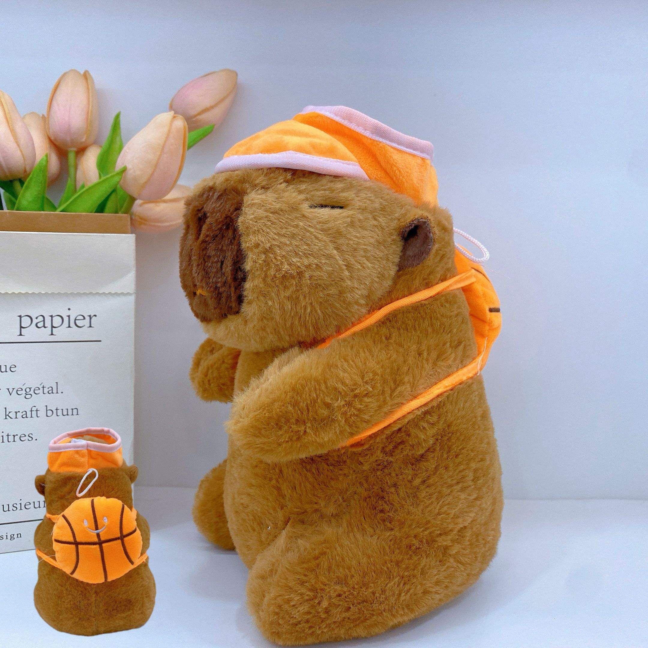 Capybara de basket-ball