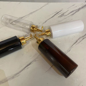 Hengjian ขวดพลาสติก400มล.,สำหรับเครื่องสำอางบำรุงผิวครีมล้างเครื่องสำอาง<span class=keywords><strong>น</strong></span>้ำมั<span class=keywords><strong>น</strong></span>ทำความสะอาดและ<span class=keywords><strong>แชมพู</strong></span>พร้อมปั๊มโลชั่<span class=keywords><strong>น</strong></span>ทองคำ - Product Image 4