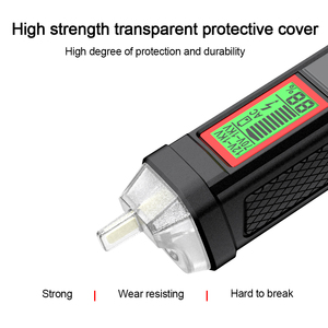 HABOTEST HT103 เครื่องตรวจจับแรงดันไฟฟ้ากระแสสลับแบบไม่สัมผัส เครื่องทดสอบไฟฟ้าดิจิตอล ช่วงการวัด 12V-1000V และความแม่นยำระดับ 0.1 - Product Image 4
