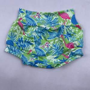 QL2021 Ropa Infantil Barata al por Mayor, Pantalones Cortos para Bebés con Estampado de Puntos Verdes, Cubrepañales para Niñas Pequeñas con Lazo, Pantalones Cortos para Niños - Product Image 6