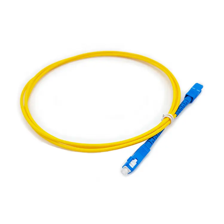 Fornecimento de cabo de remendo de fibra óptica 3.0mm SC/UPC-SC/UPC