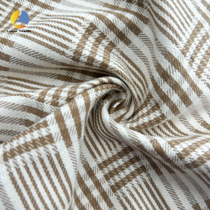 Bộ sưu tập mới tuyệt đẹp mới gingham phong cách sọc Jacquard hai tông màu kiểm tra tất cả các bông dệt vải tuyệt vời cho áo khoác - Product Image 5