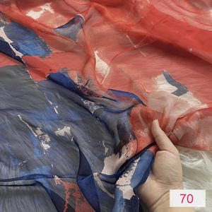 Disegni #43-#72 stampa digitale tessuto Chiffon di pura seta morbida 6 <span class=keywords><strong>m</strong></span>/<span class=keywords><strong>m</strong></span> 140cm bellissimo traspirante alla moda per sciarpe camicia da donna - Product Image 5