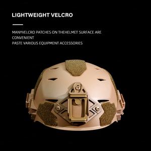 Casco Táctico Ligero Wendy EX 3.0 Rail, Casco Transpirable de ABS para Juegos al Aire Libre y Entrenamiento de Equitación - Product Image 2