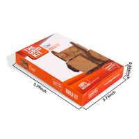 Boîte rectangulaire sur pied personnalisée en gros, blanche, orange, rouge, pour l'emballage de jouets