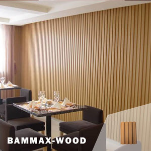 Revêtement mural moderne WPC pour l'extérieur Panneau en bois semi-circulaire imperméable facile à l'extérieur <span class=keywords><strong>Jardin</strong></span> composite en plastique co-extrusion - Product Image 5