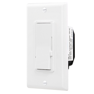 Đơn cực 3-cách trượt Dimmer chuyển đổi 0-10V mờ điều khiển cho <span class=keywords><strong>Led</strong></span> sợi đốt CFL tường mountable 120V đánh giá" - Product Image 2