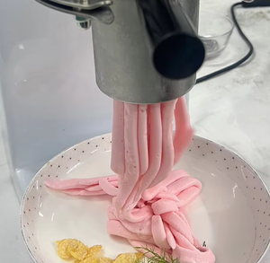 Macchina per Gelato e Spaghetti in Acciaio Inossidabile Rosso, Antiruggine, Durevole e Facile da Pulire, per Uso Commerciale e Domestico - Product Image 6