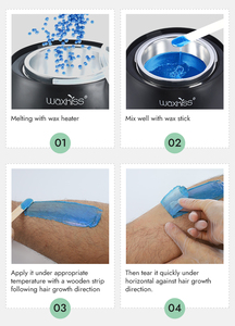 En stock, precio al por mayor, 100G 300G 500G, Cera depilatoria dura sin tiras, Cera depilatoria brasileña - Product Image 6