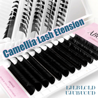 Extensions de cils Abonnie Lash Specialty Curl, conçues sur mesure par nous, modèles Lc, Lj, Ub, Uc, I, Li, Lb, Camellia, et extensions de cils multicouches Lc.