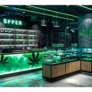 Diseño <span class=keywords><strong>de</strong></span> Decoración Interior Moderna para <span class=keywords><strong>Tienda</strong></span> <span class=keywords><strong>de</strong></span> Cigarrillos, Mostrador Cerrado para Exhibición <span class=keywords><strong>de</strong></span> Cigarrillos - Product Image 2