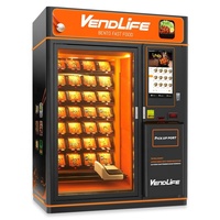 Hamburger Hotdog Hot Food Distributeurs automatiques de pizzas intelligents entièrement automatiques