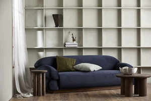 Mesa de Centro de Madera 40x70 cm Rectangular, Mueble de Salón de Madera Maciza, Estilo Rústico Moderno, Acabado Natural Duradero - Product Image 6