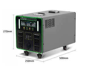 Furuien 3000W Lithium Ion 100/120Ah Portable <b>Power</b> Station Solar Car Pure Sine Wave MPPT Controller Type-C Flashlight FU-Pure Si - Product Image 1
