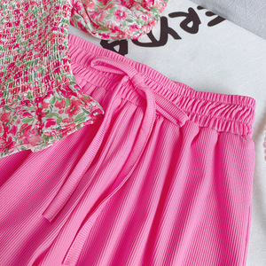 Di estate di Vacanza Casual Confortevole Ragazze Dei Capretti Dei Vestiti del Vestito Della Banda Colorata <span class=keywords><strong>Set</strong></span> <span class=keywords><strong>Per</strong></span> La Donna <span class=keywords><strong>Per</strong></span> <span class=keywords><strong>Bambini</strong></span> - Product Image 6
