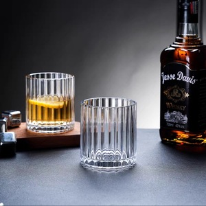 Pha lê trong suốt rượu vang và whisky thủy tinh đặt thanh sang trọng lớn bia và rượu mạnh thủy tinh với thiết kế sáng tạo - Product Image 3