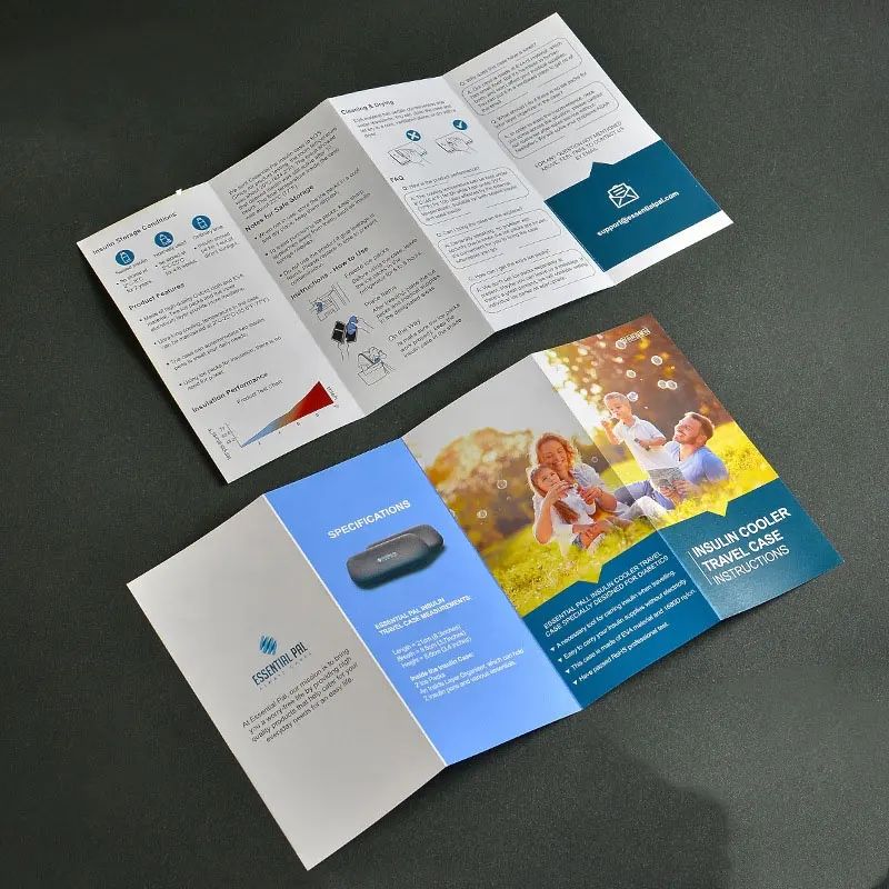 Atacado personalizado Catálogo Corporativo Book Design Impressão Custom Brochuras Livros coloridos