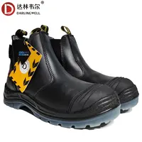 Darlingwell più nuovi uomini stivali da lavoro tappo in acciaio scarpe di sicurezza duro di avvio Industriale scarpe 6 pollici ankle boot per minatore lavoratore
