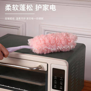 Brosse <span class=keywords><strong>de</strong></span> <span class=keywords><strong>nettoyage</strong></span> électrostatique jetable pour l'élimination <span class=keywords><strong>de</strong></span> la poussière, hygiène et adsorption, en plastique simple - Product Image 3