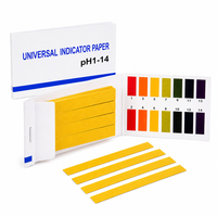 Papier test pH universel 1-14, bandelettes de test pH pour laboratoire, école et centres de recherche