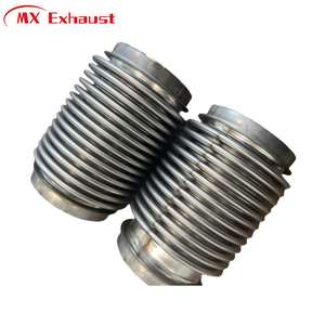 गर्म बिक्री थोक मूल्य 2 ''-4'' स्टेनलेस स्टील ब्रेड + विरेमेश + इंटरलॉक निकास पाइप/लचीला बेल्ट/निकास नालीदार पाइप - Product Image 5