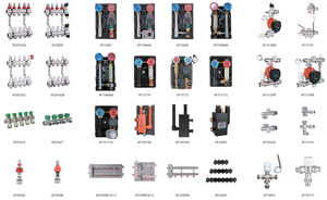 Low Price Hot Selling <strong>Hvac</strong> Systems New Solar <strong>Flow</strong> <strong>Meter</strong> Heating Mixing Pump Group With Pump Water Mixing Unit CE Approved - Product Image 5