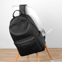 Sac à dos en cuir Pu de haute qualité, Durable, décontracté, Simple voyage, imperméable pour ordinateur portable, sacs pour hommes