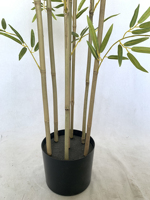 120CM Vert En Plastique Bonsaï Artificiel Bambou Arbre Plante Arbre Artificiel Intérieur Extérieur Décoration