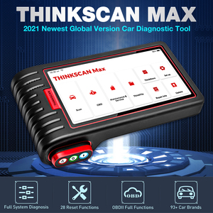 ThinkScan Max 2 OBD2 escáner profesional Función de Sistema completo herramienta de diagnóstico de coche de Control bidireccional - Product Image 3