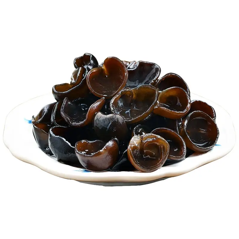 Jamur hitam dicuci kualitas tinggi jamur hitam kering untuk makan