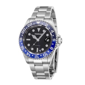 Montres de luxe pour hommes, <span class=keywords><strong>montre</strong></span>-<span class=keywords><strong>bracelet</strong></span> en acier inoxydable de 41 mm avec mouvement automatique <span class=keywords><strong>Seiko</strong></span>, cadeau pour hommes, <span class=keywords><strong>bracelet</strong></span> en acier inoxydable - Product Image 1