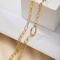 Chaînes, bracelets, chevillères et colliers en or véritable 18 carats (750) massif, fabrication directe, nouveauté