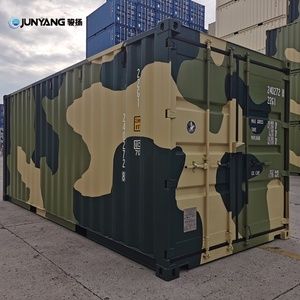 Contenedor de Carga Seca ISO Estándar 20GP Nuevo al por Mayor, Diseño de Camuflaje de 20 Pies, Carga Eficiente, Acero Corten Duradero - Product Image 6