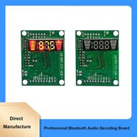 Módulo de Audio MP3 BT, Decodificación sin Pérdidas, Radio FM, Pantalla LED, Altavoz USB/BT, 64 GB de RAM, Grosor de Cobre de 1 oz, Estéreo para Auto HSC3036