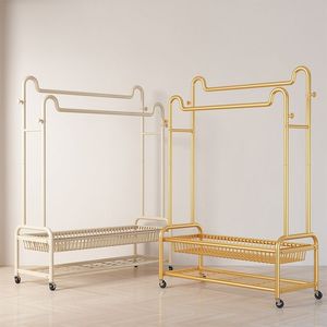 Venta caliente Dormitorio Perchero Piso Soporte de <span class=keywords><strong>metal</strong></span> Colgador de ropa Perchero de ropa portátil - Product Image 3