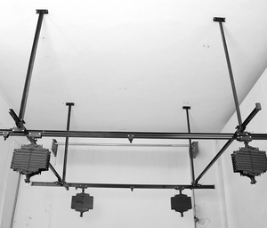 3m cố định đường ray Kit cho studio nhiếp ảnh Trần hệ thống đường sắt pantograph cho LED ánh sáng cho Softbox Flash ảnh studio phụ kiện - Product Image 5