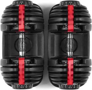 2024 Instring Fitness Gym Equipment 24kg 40kg 55lb Freeweights Lifting Bodybuilding <b>Dumbbell</b> 24kg Adjustable <b>Dumbbells</b> - Product Image 5