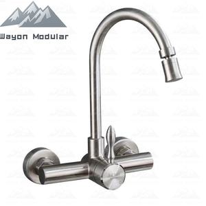 Wayon высококачественный 304 из нержавеющей стали наполнитель кухонный кран Классический Современный гибкий керамический смеситель больничный - Product Image 6