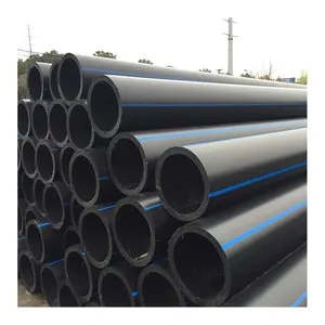 China Manufacture 355mm 450mm 110mm 180mm PE100 Weight OD16-1400mm PN 10 Pipes Sewer HDPE Pipe for Water Supply And Drainage