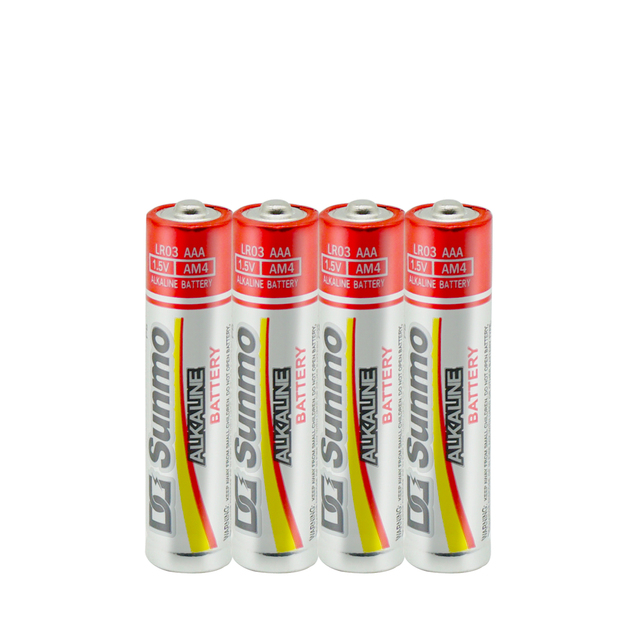 AAA LR03 Ultra Alkaline Battery Dry Cell Lr03 Am4 Aaa Am-4 Size Super Alkaline Battery Size 1.5 V Batteries Toys