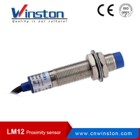 Twotwinston-détecteur de capteur de proximité inductif LM12, haute précision, 4mm 6-36 V DC, pas de connecteur d'aviation normalement ouverte, DC
